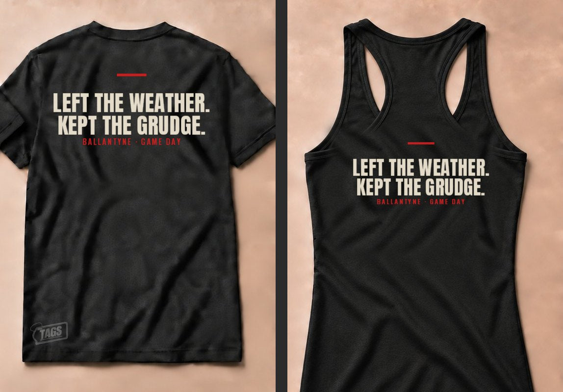 Black tee and tank backs, option 04